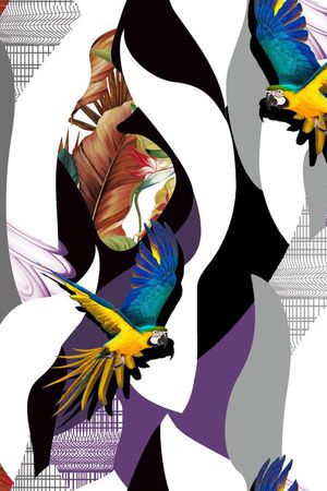 格子印花华亿平台图片