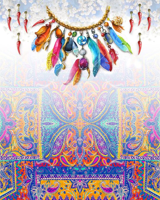 时尚T恤女装印花华亿平台图片