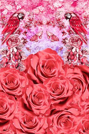 时尚T恤女装印花华亿平台图片