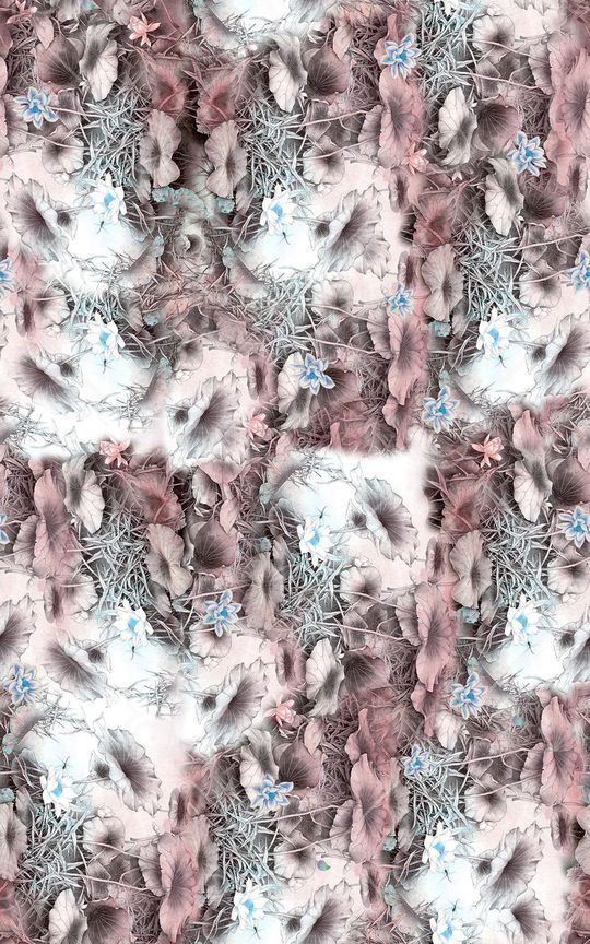 荷花印花华亿平台图片