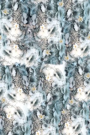 荷花印花华亿平台图片