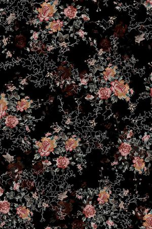 线条印花华亿平台图片