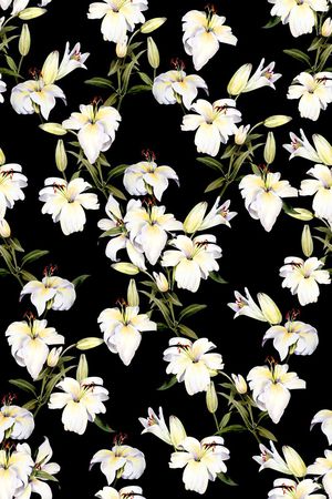 抽象手绘满版最新高清数码时尚潮流大牌复古欧美风印花华亿平台图片