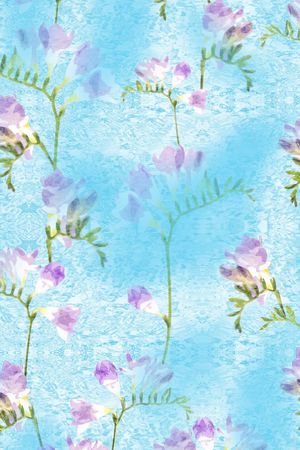 抽象水墨裙装华亿平台印花华亿平台图片