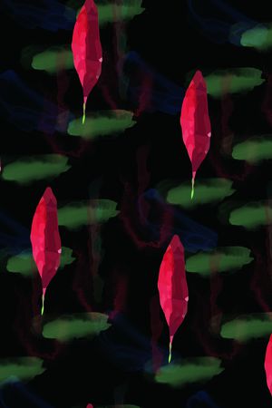 笔刷印花华亿平台图片