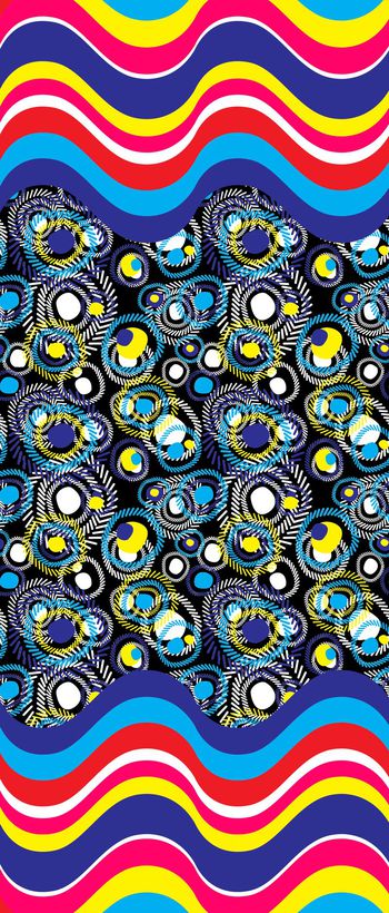 条纹印花华亿平台图片