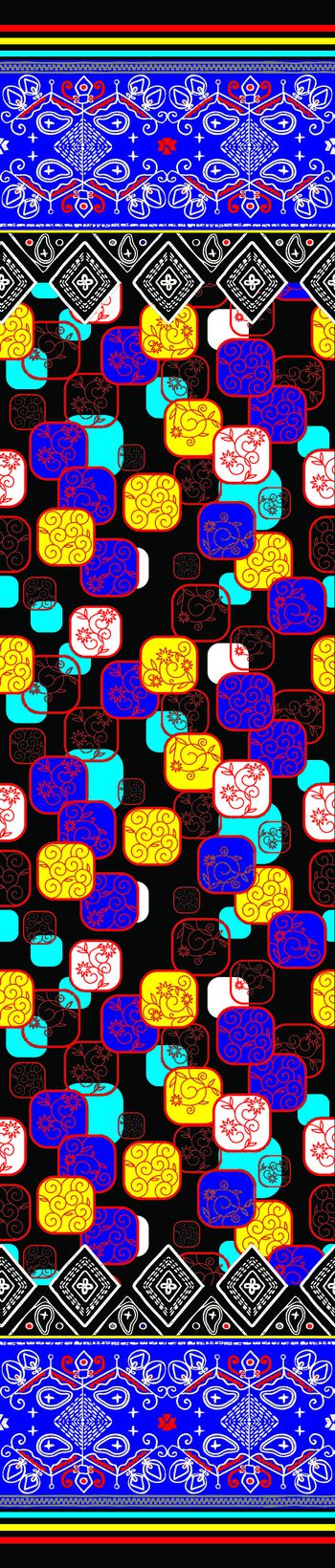 民族风印花华亿平台图片