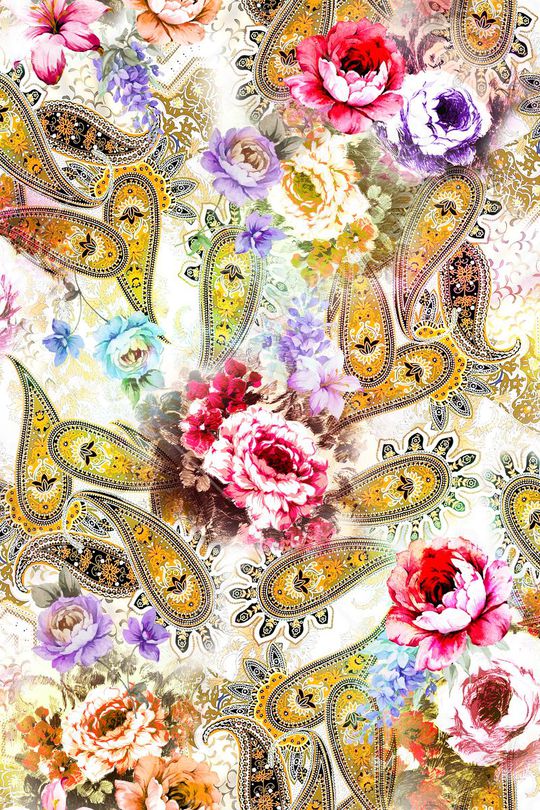 花朵印花华亿平台图片