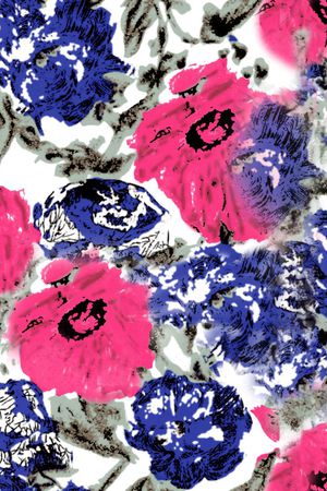 大气抽象印花华亿平台图片