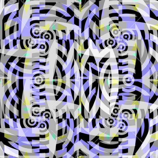 几何印花华亿平台图片