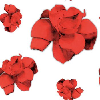 牡丹印花华亿平台图片