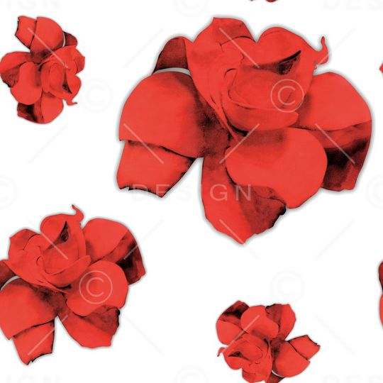 牡丹印花华亿平台图片