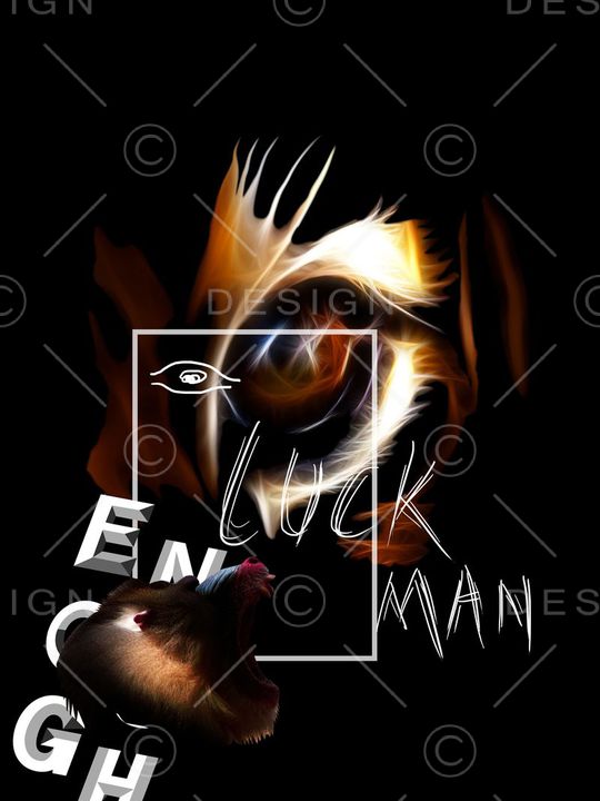 原创潮牌LUCKY印花华亿平台图片