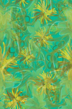 手绘涂鸦图案印花华亿平台图片