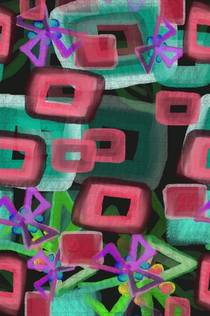 方格印花华亿平台图片