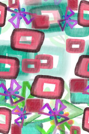 方格印花华亿平台图片