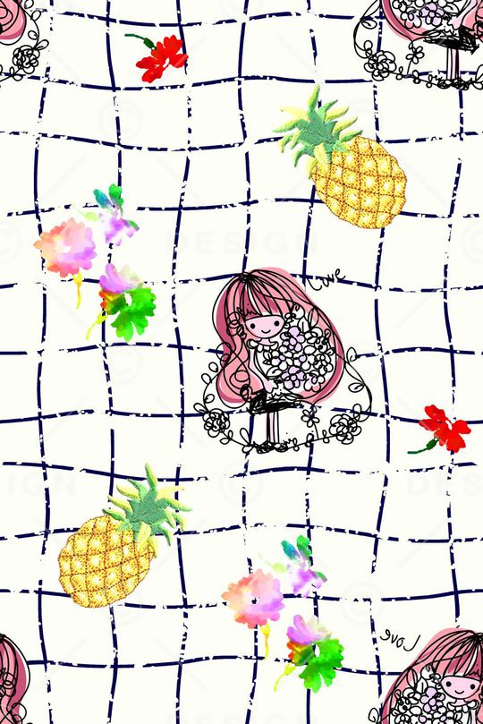 女装裙印花华亿平台图片