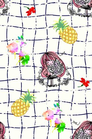 女装裙印花华亿平台图片