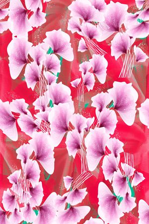 水彩笔触印花华亿平台图片