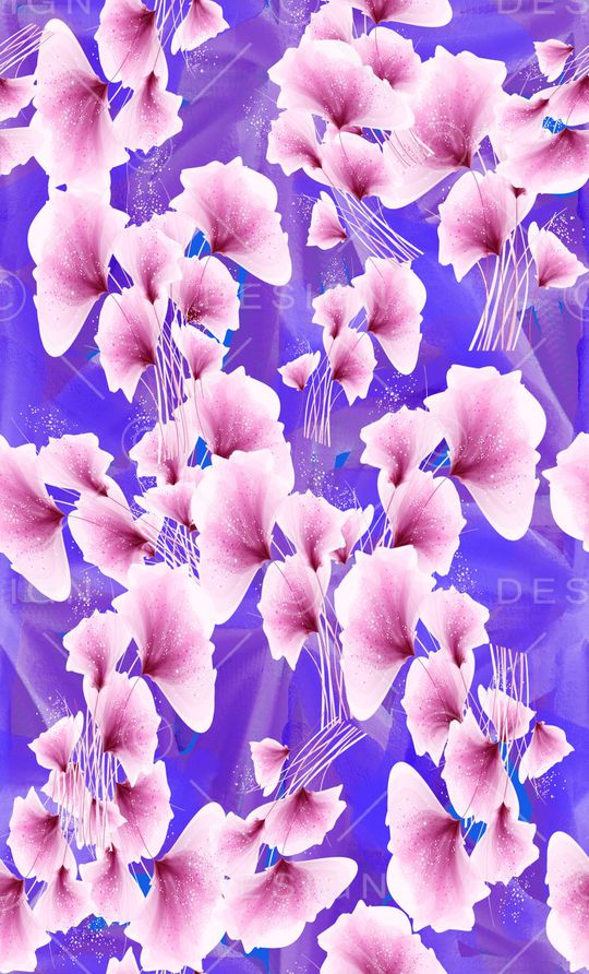 水彩笔触印花华亿平台图片