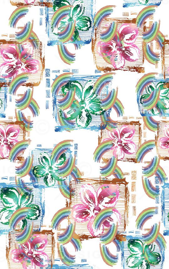 抽象印花华亿平台图片