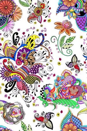 线描印花华亿平台图片