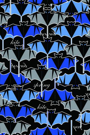 蝙蝠印花华亿平台图片