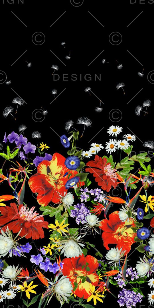 蒲公英印花华亿平台图片