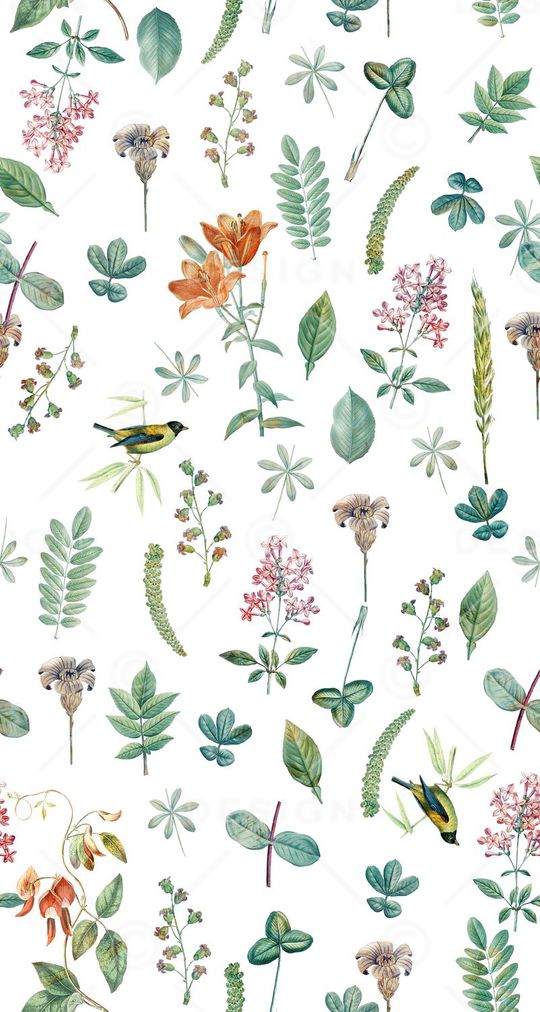 植物印花华亿平台图片