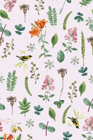 植物印花华亿平台图片