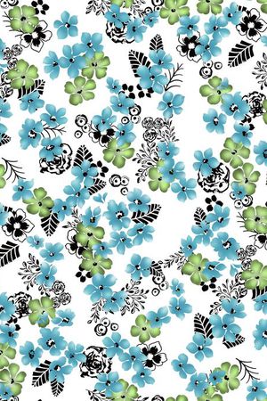 花朵印花华亿平台图片