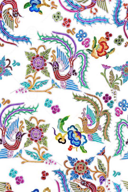 绣花印花华亿平台图片