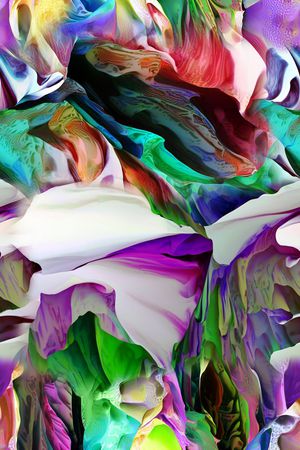 抽象印花华亿平台图片