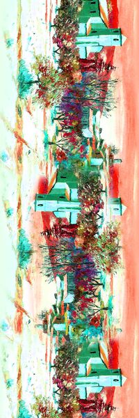 油画花卉印花华亿平台图片