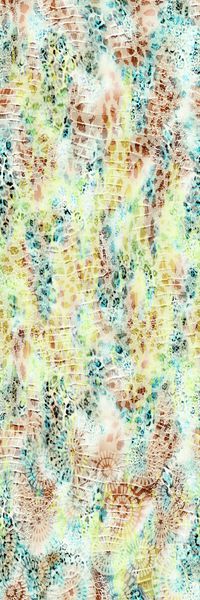 抽象豹纹印花华亿平台图片