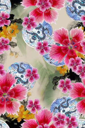 大花印花华亿平台图片