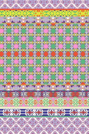 民族风印花华亿平台图片