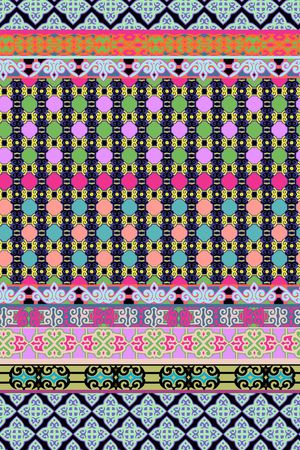 民族风印花华亿平台图片