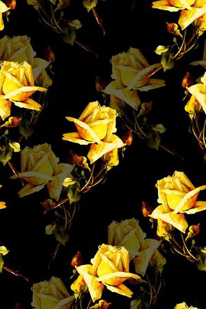 复古欧式大花印花华亿平台图片