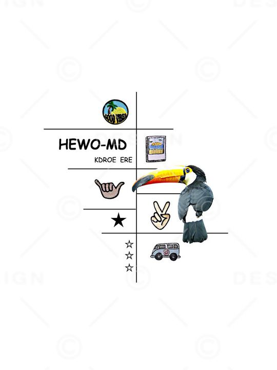 热带风情印花华亿平台图片