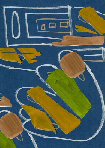 抽象印花华亿平台图片