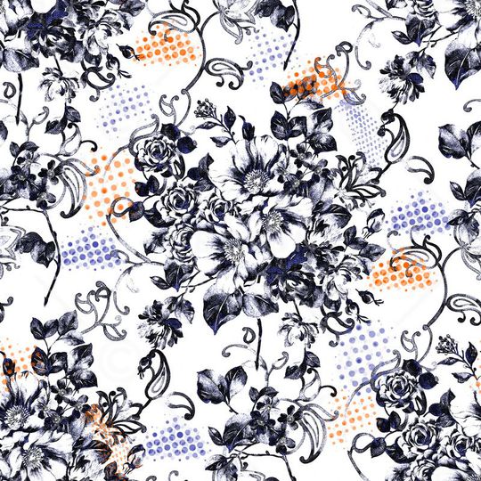 几何印花华亿平台图片