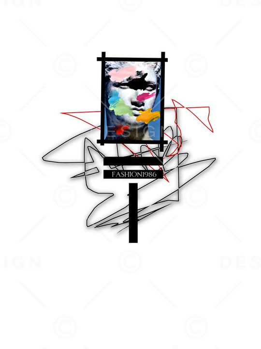 石膏像印花华亿平台图片