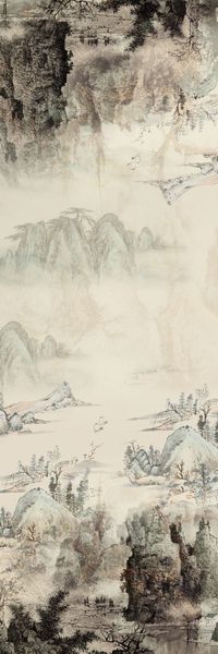 松树印花华亿平台图片