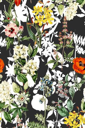 植物印花华亿平台图片