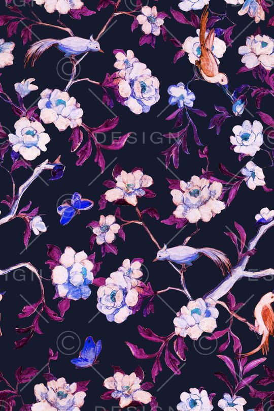 复古印花华亿平台图片