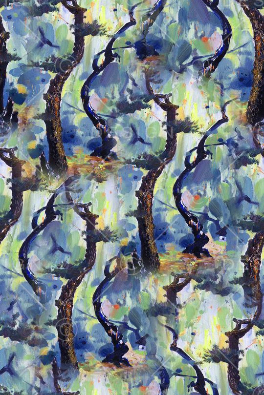 风景印花华亿平台图片