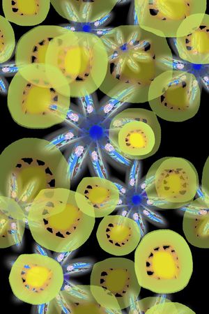 手绘涂鸦图案印花华亿平台图片