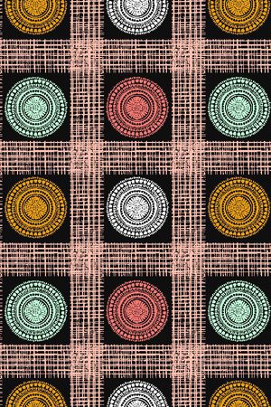 方格印花华亿平台图片