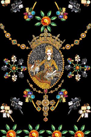 宝石印花华亿平台图片